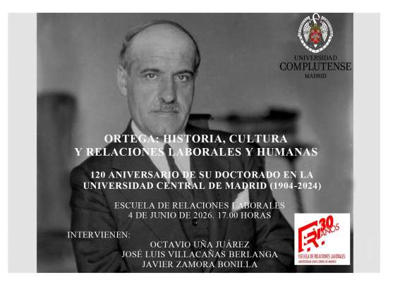 Jornada: "Ortega: historia, cultura y relaciones humanas"